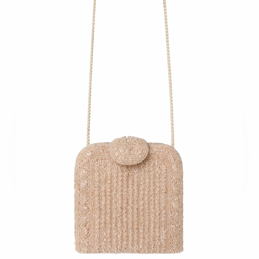 Vintage Beaded Crossbody